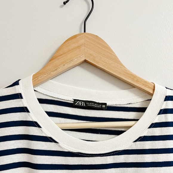 *SOLD* 3/$20 | Zara Stripped Cap Sleeve - Picture 4 of 4